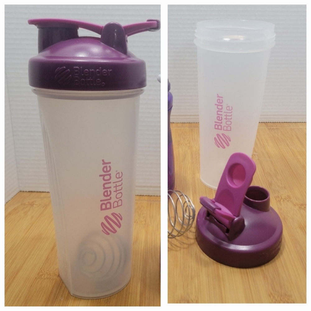 Purple Blender Bottle Shaker Cup Sports Blender Bottle Large 32oz